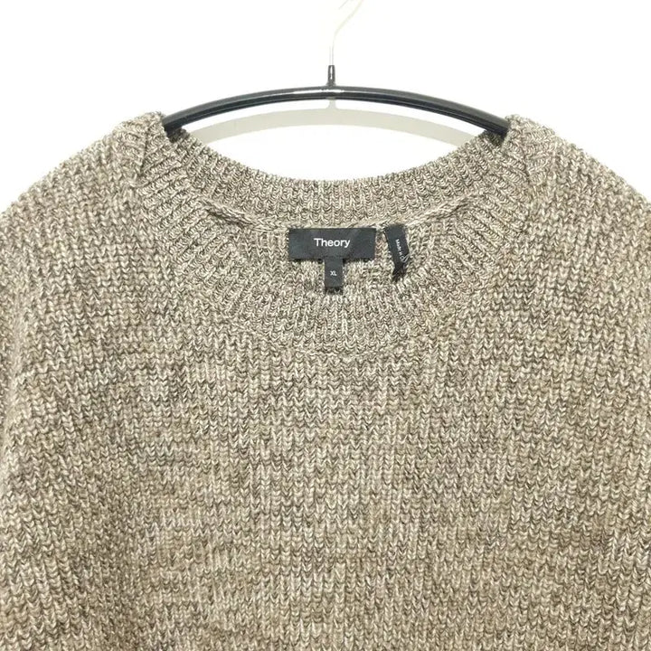 [BUNJANG] Theory Llama Merino Wool Knit XL / 띠어리 라마 메리노 울 니트 XL_i4574