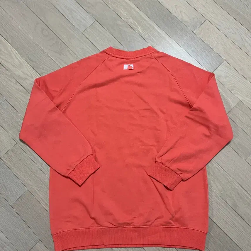 [BUNJANG] MLB Unisex Peach Thin Sweatshirt / mlb 남녀공용 맨투맨