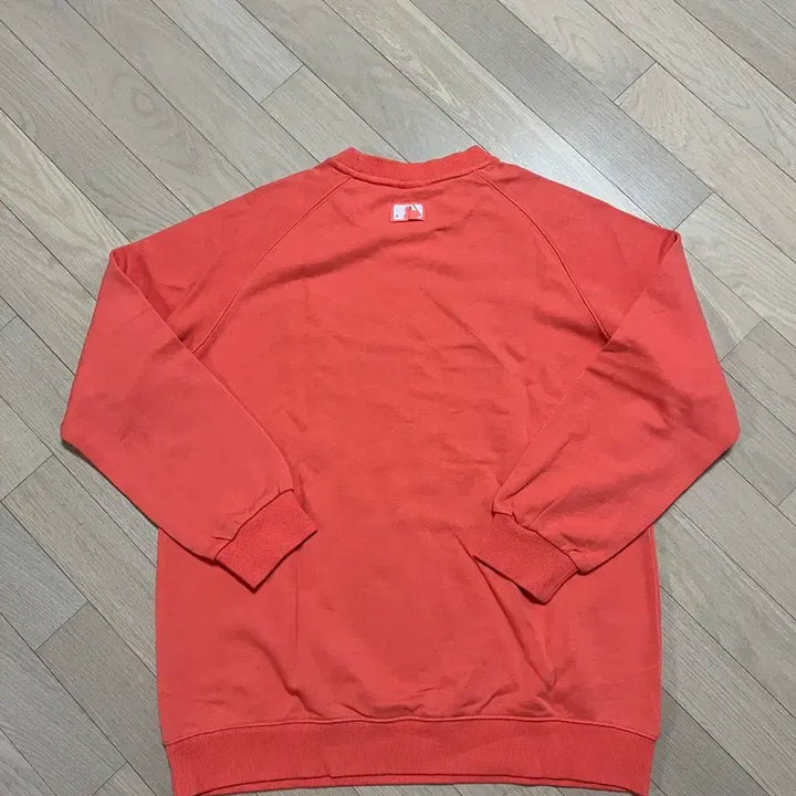 [BUNJANG] MLB Unisex Peach Thin Sweatshirt / mlb 남녀공용 맨투맨