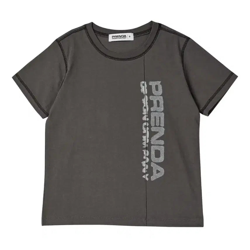 [SOLD OUT] 프렌다 반팔티 차콜 S사이즈