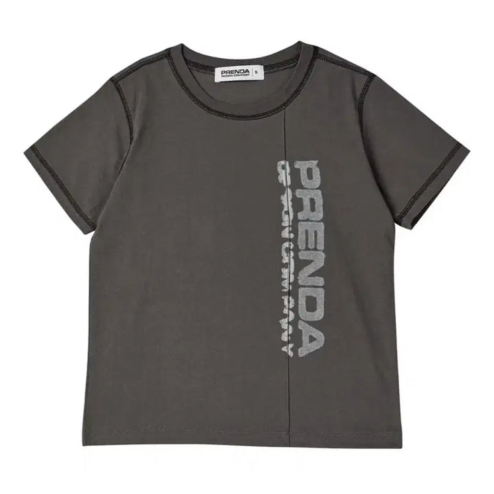 [SOLD OUT] 프렌다 반팔티 차콜 S사이즈