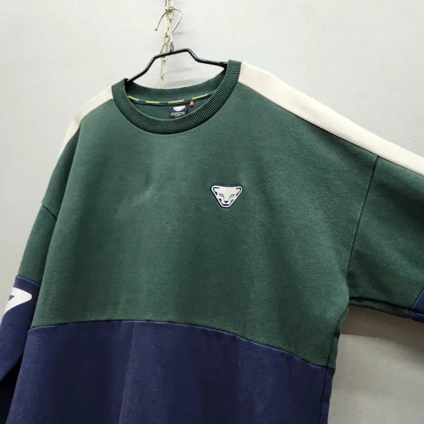 [BUNJANG] Dynafit Color Block Logo Embroidered Sweatshirt XL / 다이나핏 컬러블럭 로고자수 맨투맨 XL(XL)