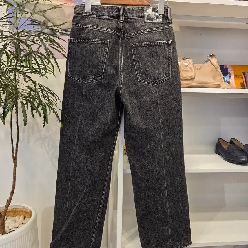 [BUNJANG] Mod9 Black Denim Jeans / mod9 모드나인 블랙진 데님팬즈