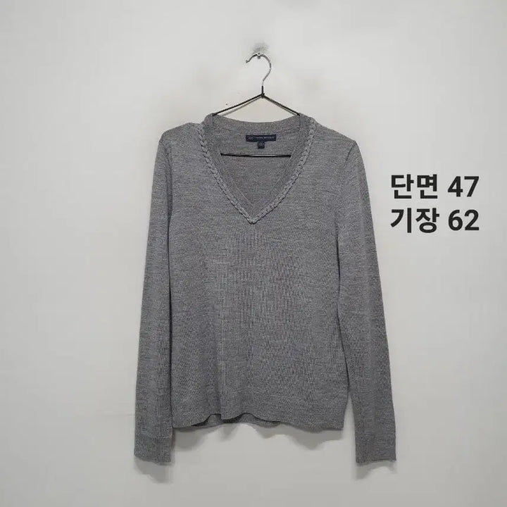 [BUNJANG] Brooks Brothers Merino Wool V-Neck Knit Sweater / 브룩스 브라더스 V넥 메리노울 니트
