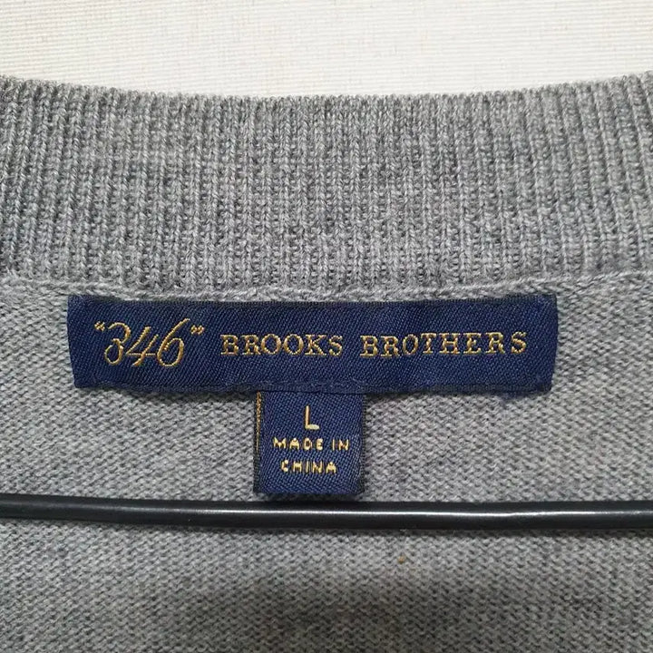 [BUNJANG] Brooks Brothers Merino Wool V-Neck Knit Sweater / 브룩스 브라더스 V넥 메리노울 니트