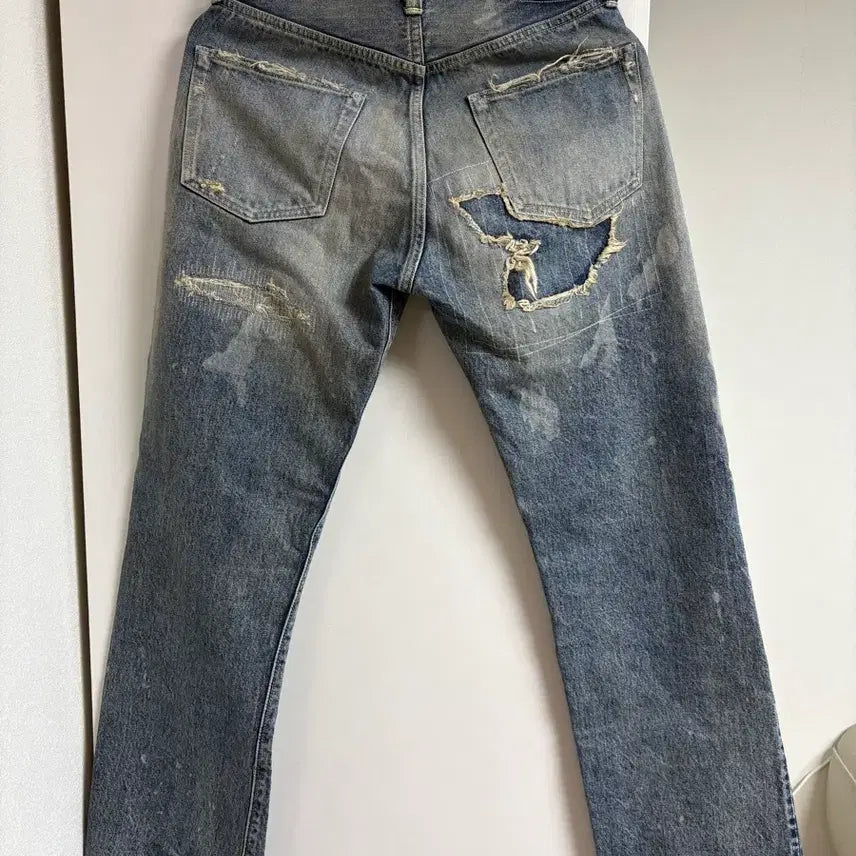 [BUNJANG] Sugar Cane 47501 Selvedge Jeans / [31] 슈가케인 데미지 셀비지 47501