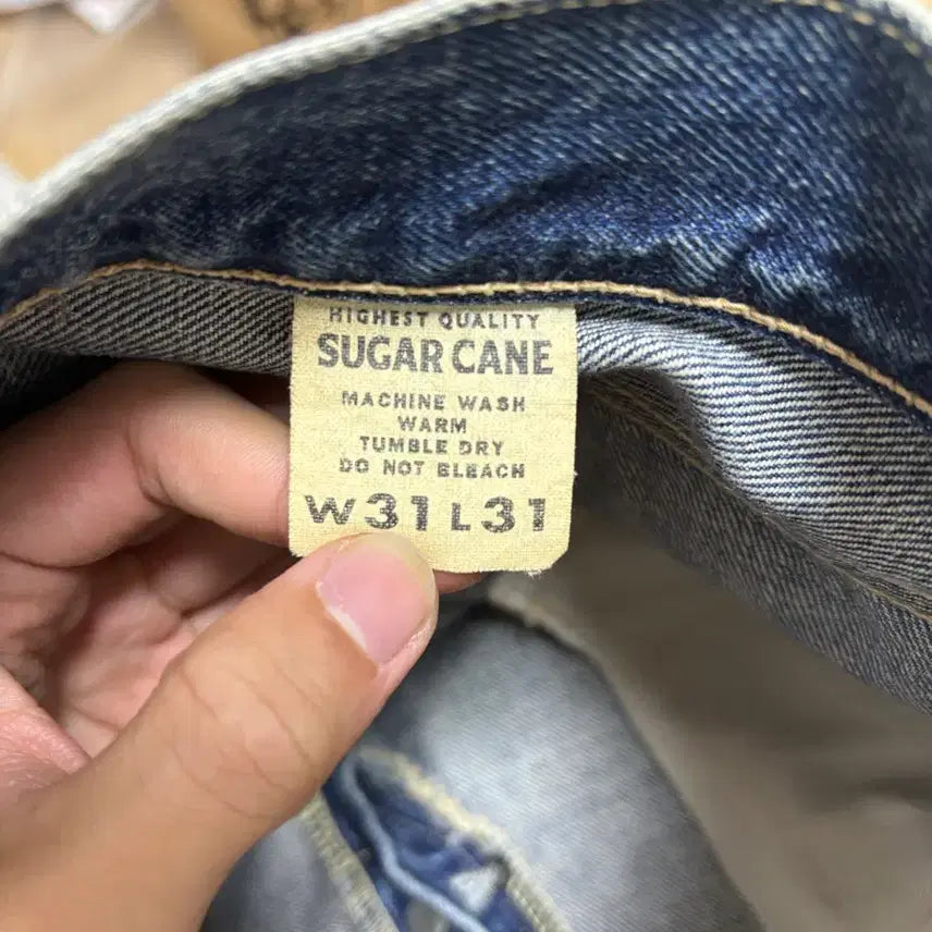 [BUNJANG] Sugar Cane 47501 Selvedge Jeans / [31] 슈가케인 데미지 셀비지 47501