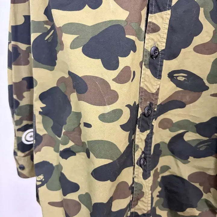 [SOLD OUT] 베이프 카모 샤크 후드 셔츠 자켓