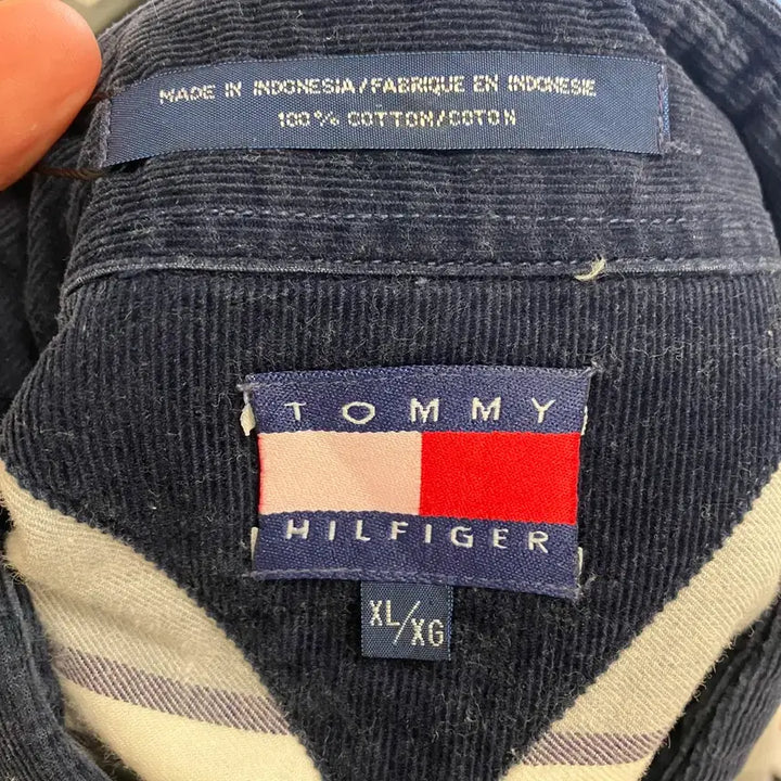 [BUNJANG] Tommy Hilfiger Two-tone Check Shirt / N131 타미힐피거 월계수 투톤 체크셔츠