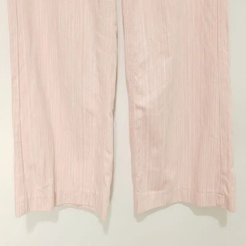 [BUNJANG] Striped Wide Cotton Pants M / 여성 스트라이프 와이드 코튼 팬츠 M_M0385