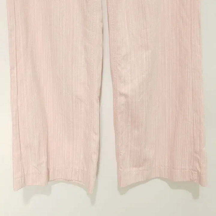 [BUNJANG] Striped Wide Cotton Pants M / 여성 스트라이프 와이드 코튼 팬츠 M_M0385