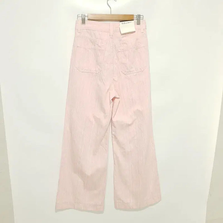 [BUNJANG] Striped Wide Cotton Pants M / 여성 스트라이프 와이드 코튼 팬츠 M_M0385