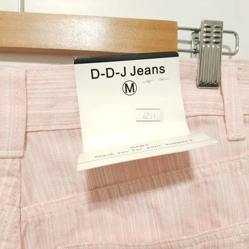 [BUNJANG] Striped Wide Cotton Pants M / 여성 스트라이프 와이드 코튼 팬츠 M_M0385