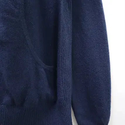 [BUNJANG] Le Cashmere Cashmere 100% Hooded Knit Zip-up Jacket / le cashmere 르캐시미어 후드 니트 집업 캐시미어100자켓