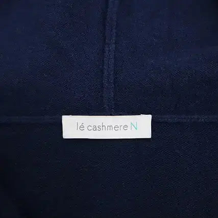[BUNJANG] Le Cashmere Cashmere 100% Hooded Knit Zip-up Jacket / le cashmere 르캐시미어 후드 니트 집업 캐시미어100자켓