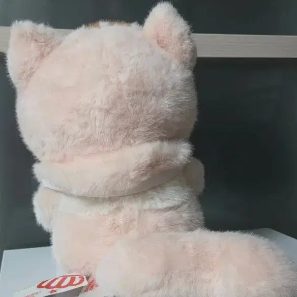 [BUNJANG] Pink Teddy Bear Plush Doll / 귀여운 핑크 곰돌이 인형