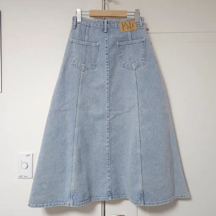 [BUNJANG] Poster Denim Long Skirt / poster 포스터 데님 롱스커트