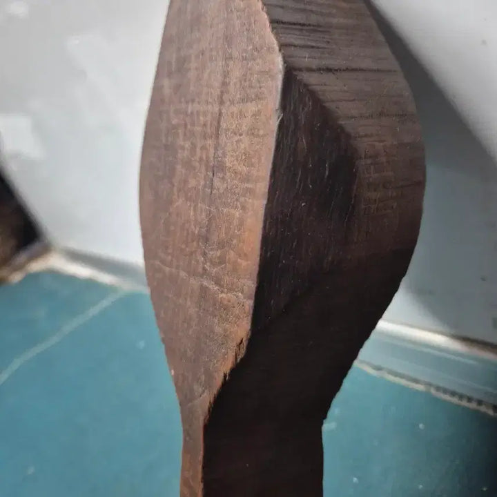 [BUNJANG] Antique Wooden Dough Stamp (Bright Hee) / 문자도떡살(빛날희자)민속골동품