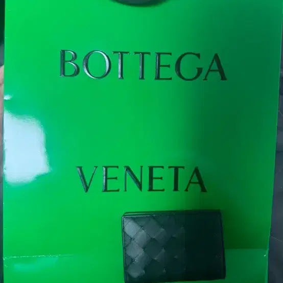 [BUNJANG] Bottega Veneta Black Card Wallet / 보테가베네타 블랙 카드지갑