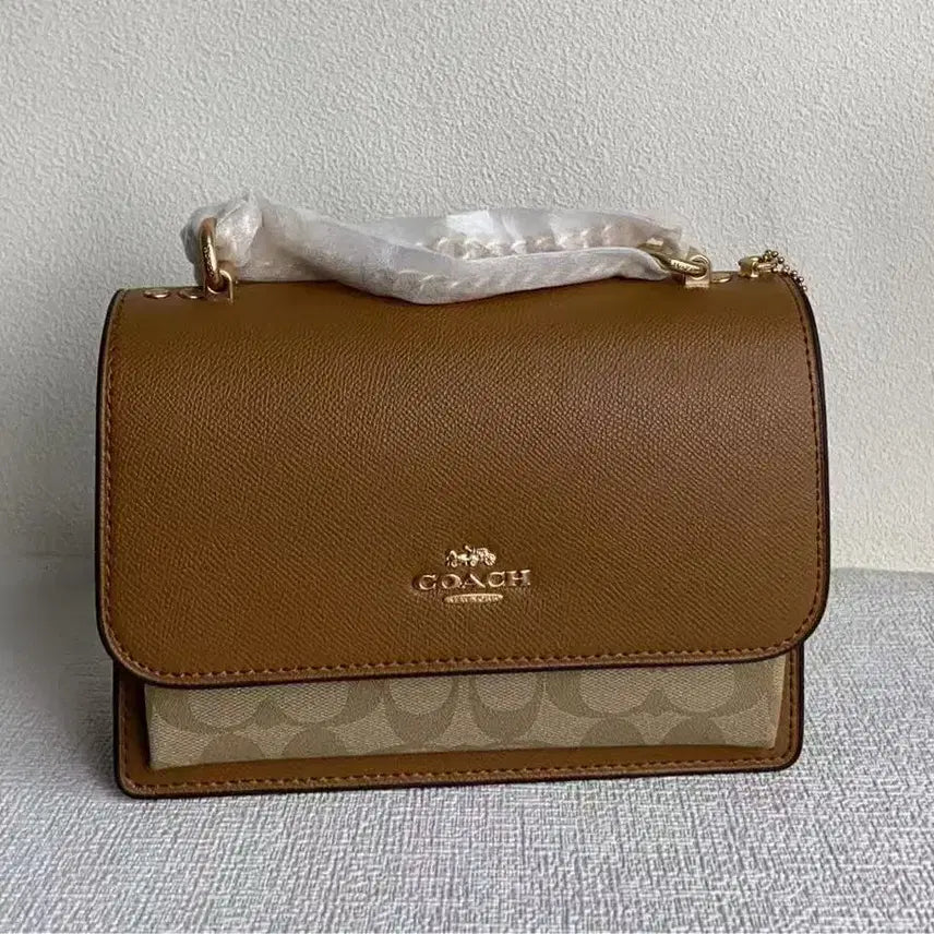 [BUNJANG] Coach Claire Flap Organ Bag Shoulder/Crossbody / 코치 클레어 플랩 오르간 가방 숄더 겸 크로스