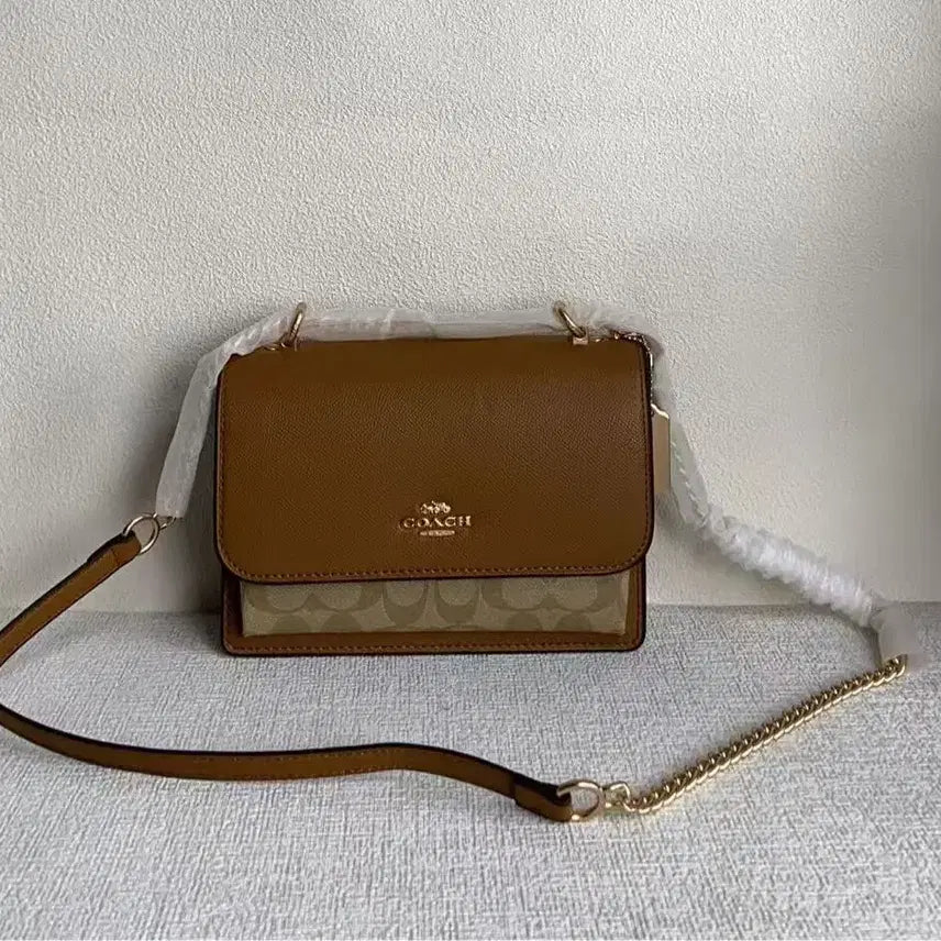[BUNJANG] Coach Claire Flap Organ Bag Shoulder/Crossbody / 코치 클레어 플랩 오르간 가방 숄더 겸 크로스