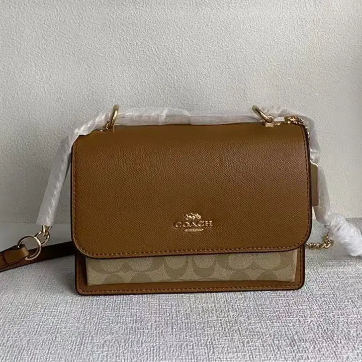 [BUNJANG] Coach Claire Flap Organ Bag Shoulder/Crossbody / 코치 클레어 플랩 오르간 가방 숄더 겸 크로스