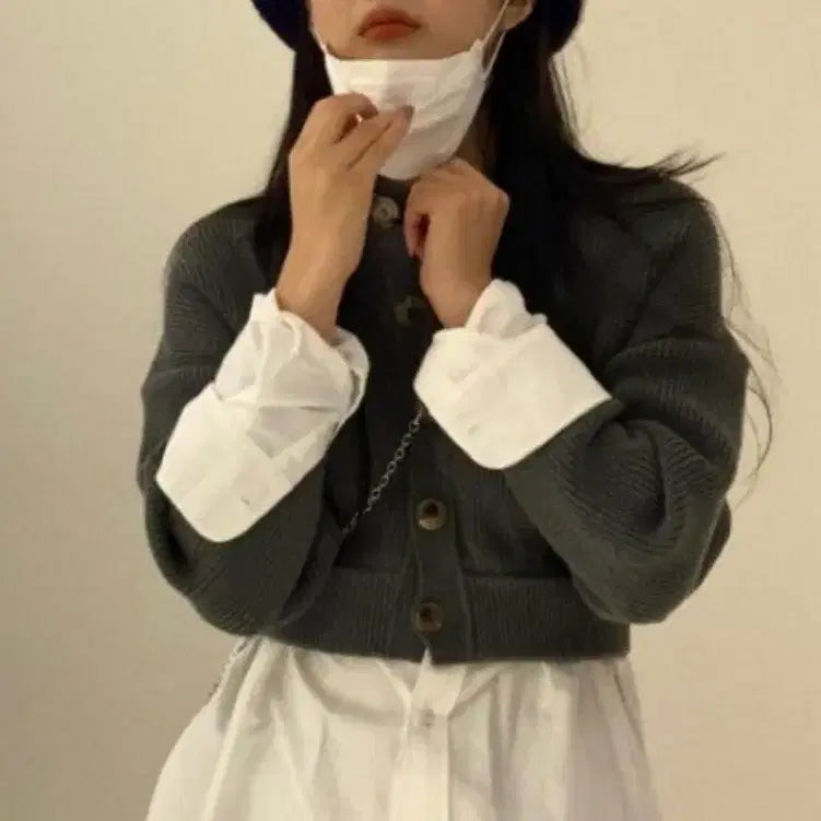 [BUNJANG] Alexander Wang Shirt Cardigan / 알렉산더왕 셔츠가디건