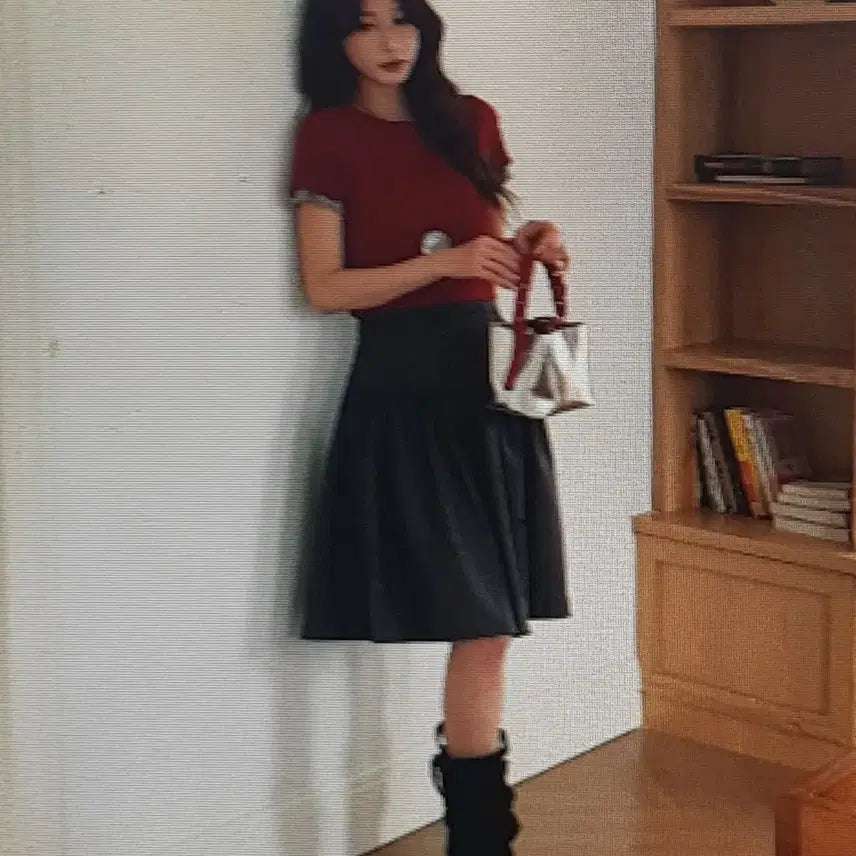 [BUNJANG] Retro Polka Dot Skirt / (해외배송) 레트로 도트무늬 스커트