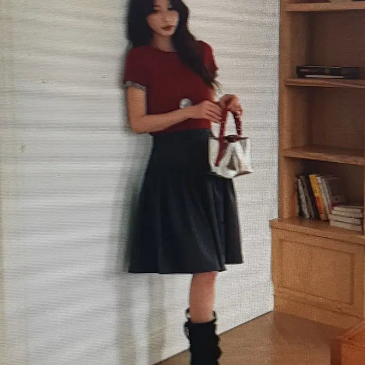 [BUNJANG] Retro Polka Dot Skirt / (해외배송) 레트로 도트무늬 스커트