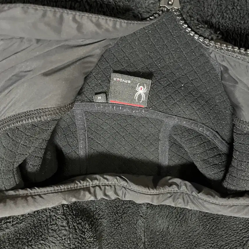 [BUNJANG] Spider Hooded Fleece Jacket / 스파이더 후드 후리스