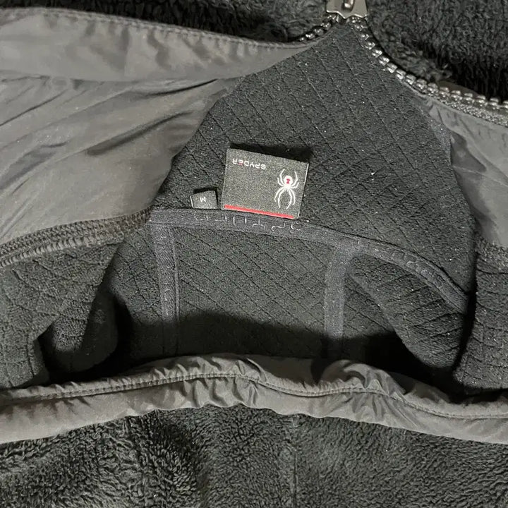 [BUNJANG] Spider Hooded Fleece Jacket / 스파이더 후드 후리스