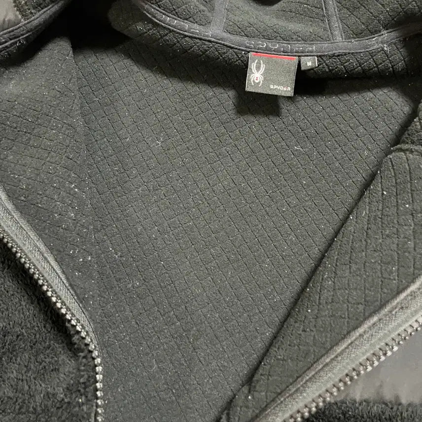 [BUNJANG] Spider Hooded Fleece Jacket / 스파이더 후드 후리스