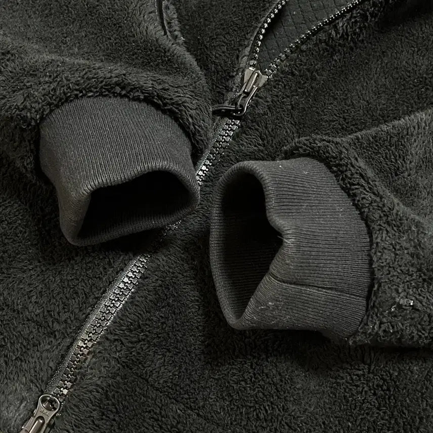 [BUNJANG] Spider Hooded Fleece Jacket / 스파이더 후드 후리스