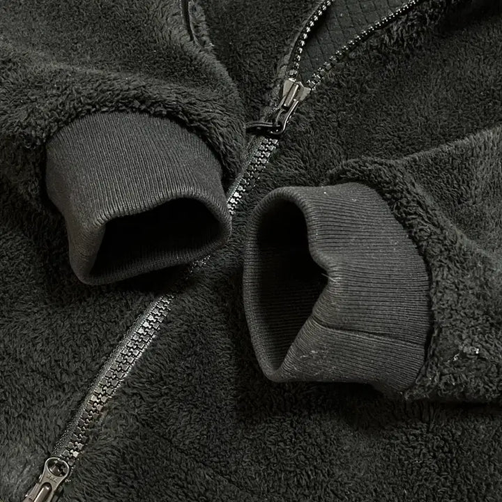 [BUNJANG] Spider Hooded Fleece Jacket / 스파이더 후드 후리스