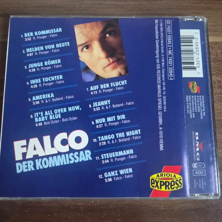[BUNJANG] Falco Der Kommissar CD Album / 팔코 Falco - Der Kommissar CD 음반