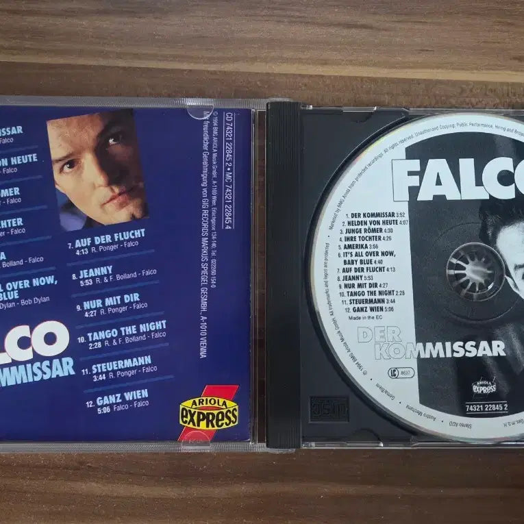 [BUNJANG] Falco Der Kommissar CD Album / 팔코 Falco - Der Kommissar CD 음반