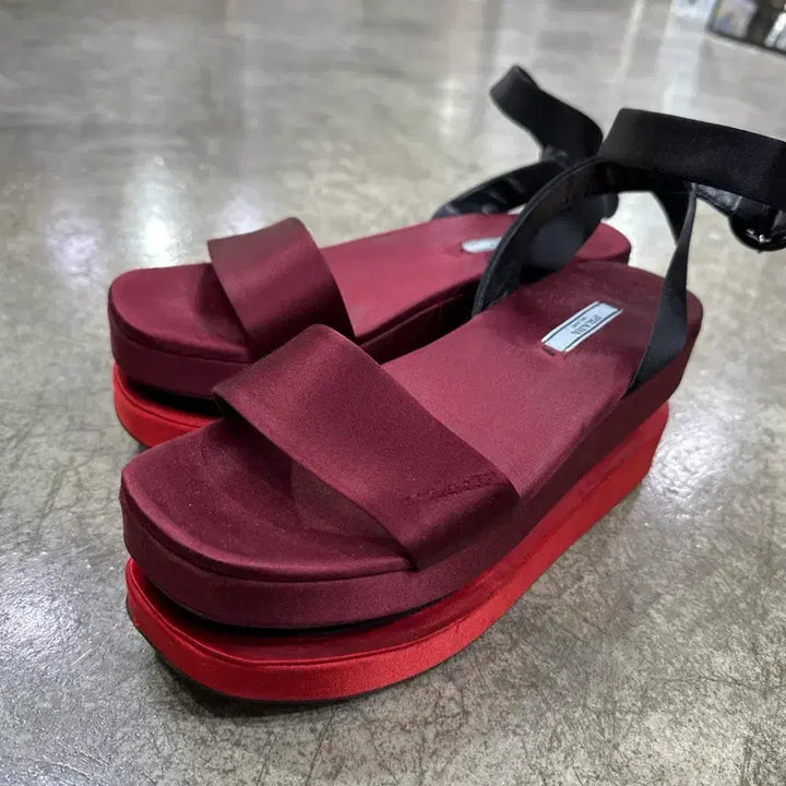 [BUNJANG] PRADA Double Geta Platform Sandals / PRADA 프라다 더블 게타 플랫폼 샌달