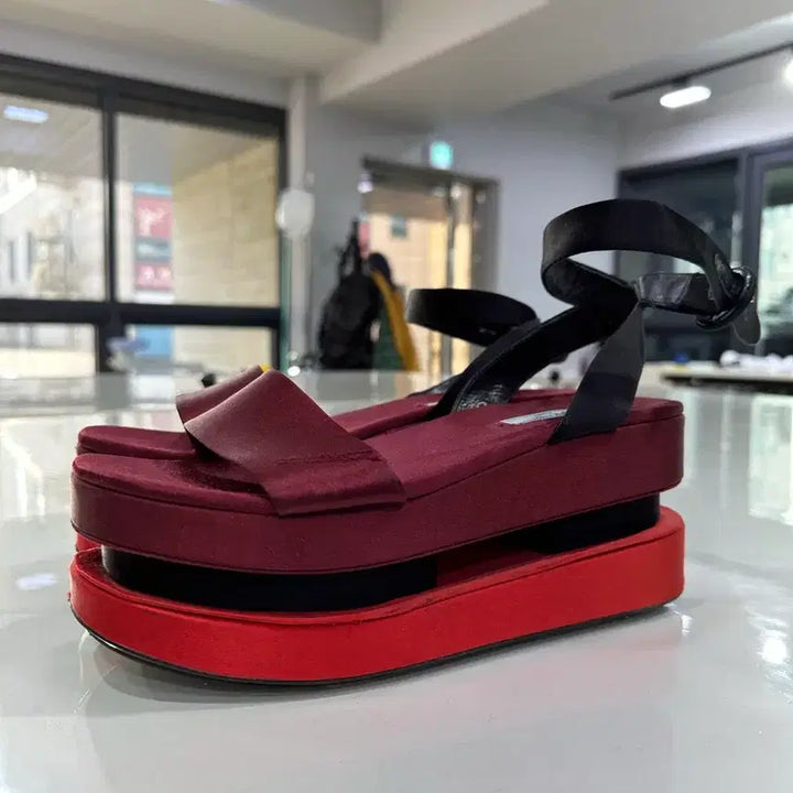 [BUNJANG] PRADA Double Geta Platform Sandals / PRADA 프라다 더블 게타 플랫폼 샌달