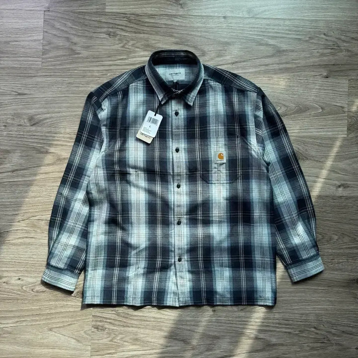 [BUNJANG] Carhartt WIP Blanton Check Shirt / [L] 칼하트 WIP 블랑톤 체크 셔츠