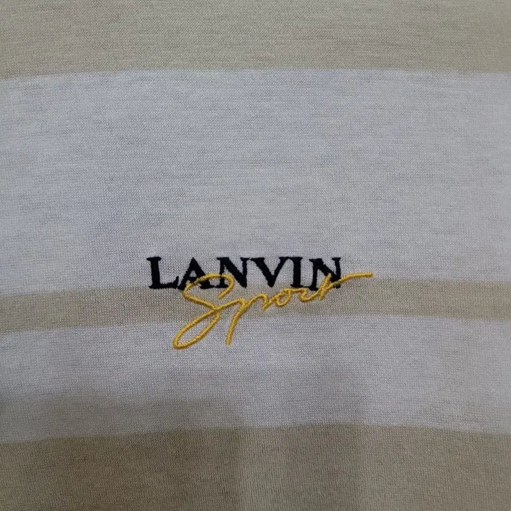 [BUNJANG] LANVIN Vintage Embroidered Logo Shirt / LANVIN 랑방 빈티지 자수로고 셔츠