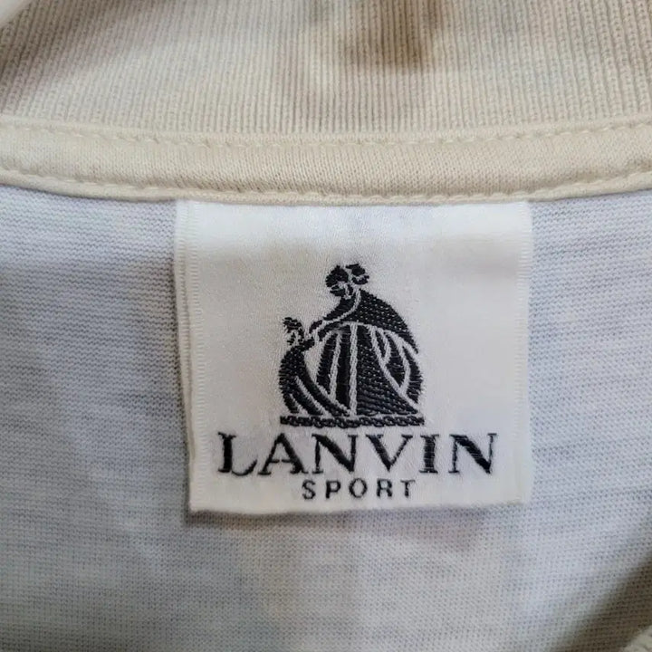 [BUNJANG] LANVIN Vintage Embroidered Logo Shirt / LANVIN 랑방 빈티지 자수로고 셔츠