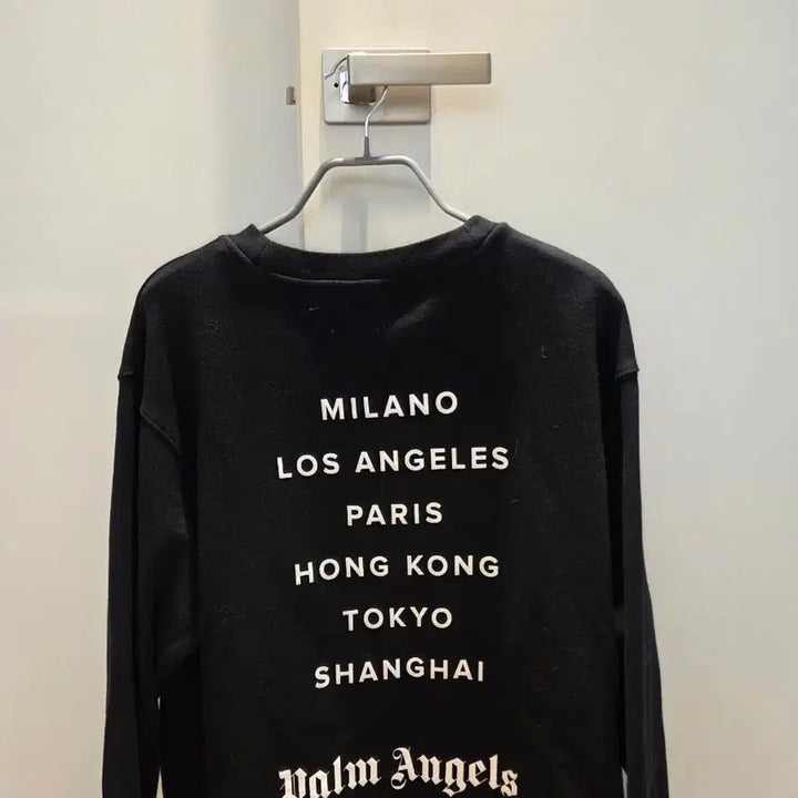 [BUNJANG] Palm Angels Sweatshirt (Black) L / 팜엔젤스 맨투맨 L