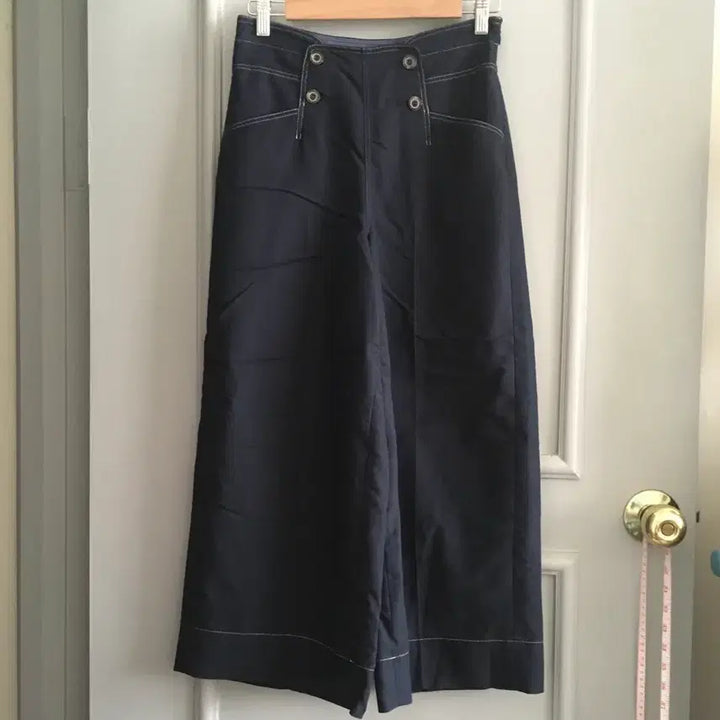 [BUNJANG] DeWL Linen Blend Wide Pants / 듀엘 린넨 혼방 와이드 팬츠 호칭 67-94