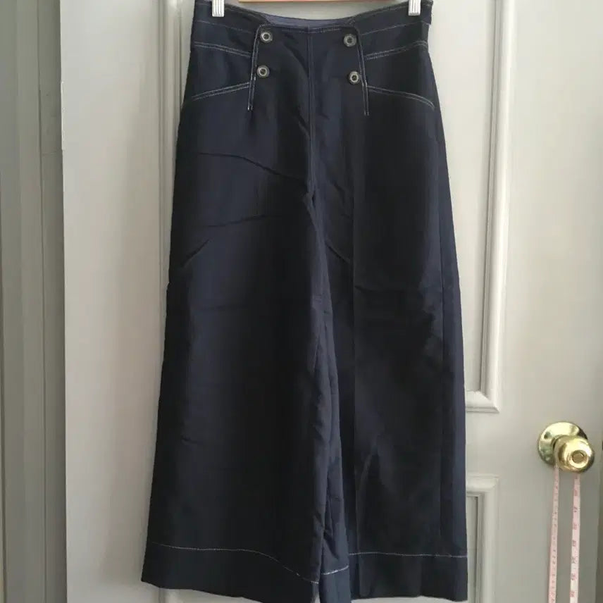 [BUNJANG] DeWL Linen Blend Wide Pants / 듀엘 린넨 혼방 와이드 팬츠 호칭 67-94