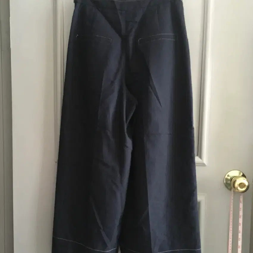 [BUNJANG] DeWL Linen Blend Wide Pants / 듀엘 린넨 혼방 와이드 팬츠 호칭 67-94