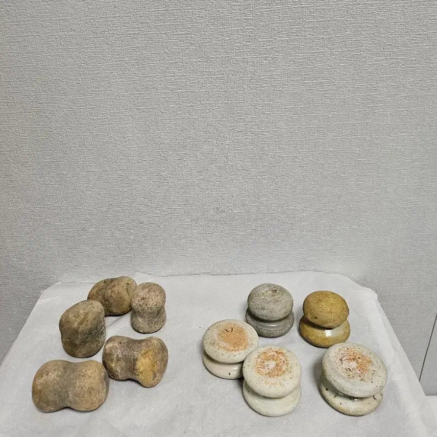 [BUNJANG] Antique White Porcelain Celadon Porcelain Weaving Shuttle / 옛날 백자 청자 돌고드레  토기고드레  물레 고드레