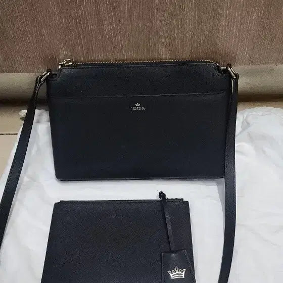 [BUNJANG] J.ESTINA Crossbody Bag with Mini Bag / 제이에스티나 사피아노 크로스백 미니백포함