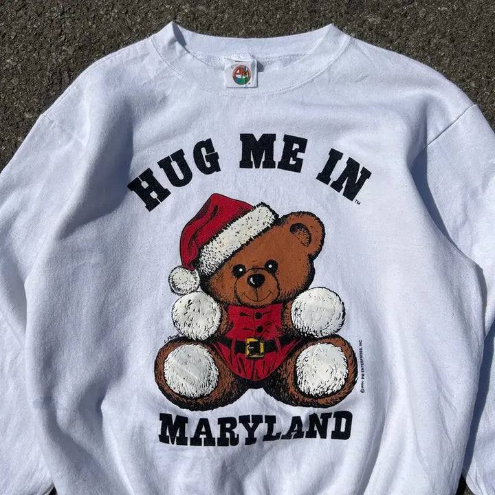 [BUNJANG] Hug Me 90s Sweatshirt / 90s Hug Me 스웻셔츠