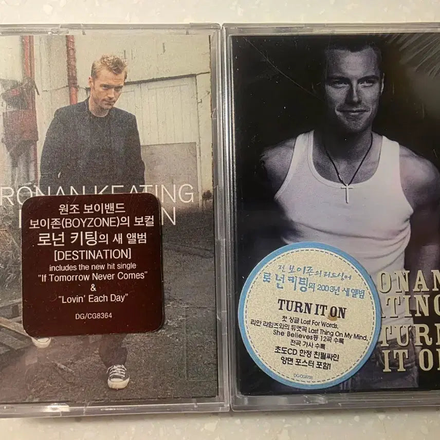 [BUNJANG] Boyzone Ronnan Keating Cassette Tape / 로넌 키팅 Boyzone 카세트 테이프 Ronnan Keating 보이존