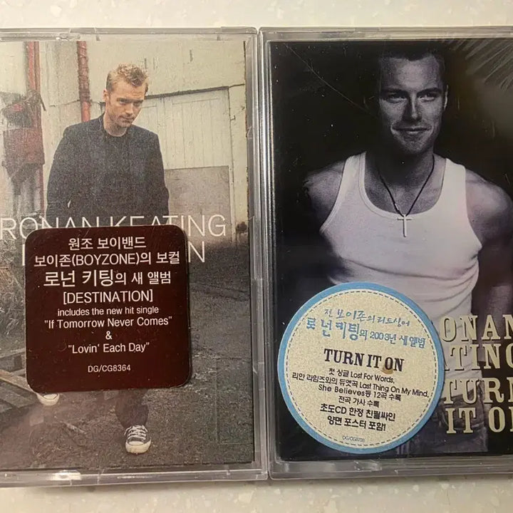 [BUNJANG] Boyzone Ronnan Keating Cassette Tape / 로넌 키팅 Boyzone 카세트 테이프 Ronnan Keating 보이존